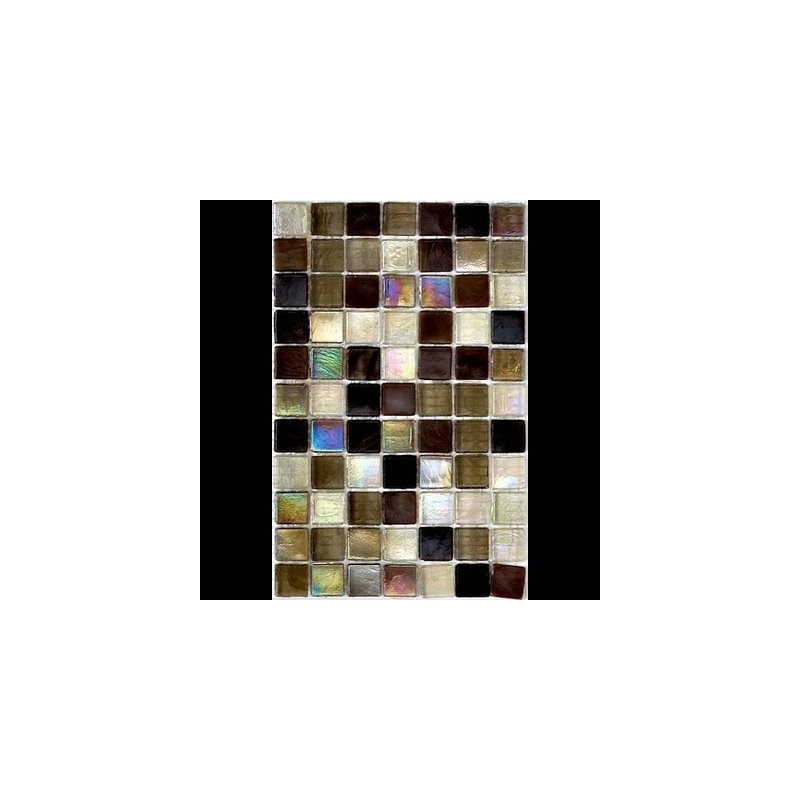 Iroko  1,5x1,5cm - foglio  29,6x29,6cm Mosaico Sicis SICIS - 1