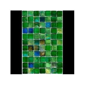 Agave  1,5x1,5cm - feuille 29,6x29,6cm mosaique Sicis SICIS - 1