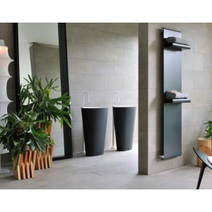 Rude Single Vertical Radiateur  1865 x 460 Caleido FRUD18460 CALEIDO - 1