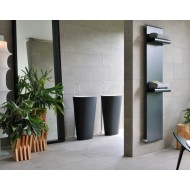 Rude Single Vertical Radiateur  1865 x 460 Caleido FRUD18460 CALEIDO - 1