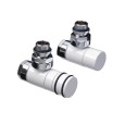 Paar  Eckventil +Halterwinkel Kupfer / Mehrschichtige Thermostat Heizkoerper  1/2" Tubes Z1TCNRANR12 TUBES - 1