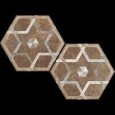 HERITAGE DEC.EXAGONA TEXT.5 34,5X40 0HET5EX Ceramica Fioranese