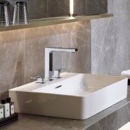 Hansgrohe Metropol  Mitigeur lavabo 3 trous  160 Avec poignee en etrier  74515000 HANSGROHE - 1