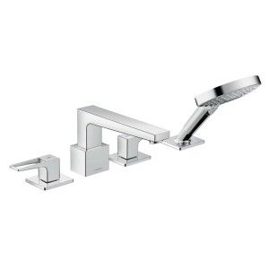 Hansgrohe Metropol  Robinet de baignoire 4 trous Raindance  Avec poignee en etrier  74552000 HANSGROHE - 1