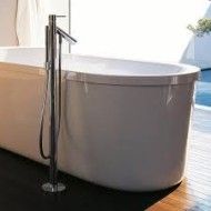 STARCK SET Floor-standing bathtub mixer  CROMO  AXOR  10456000 HANSGROHE - 1