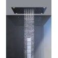 AXOR  STARCK SHOWER COLLECTION soffione 970X970MM Con illuminazione   Acciaio Optic  AXOR  10623800 HANSGROHE - 1