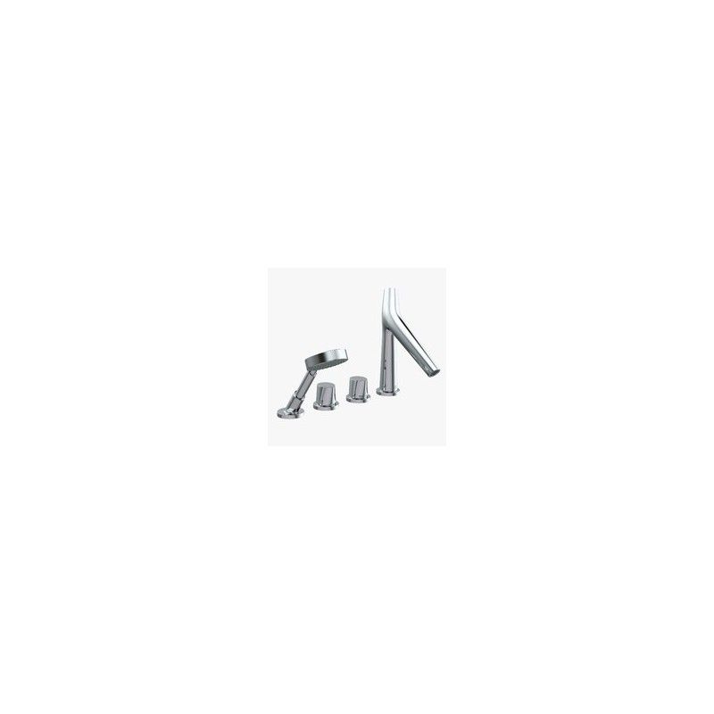 AXOR  Starck Organic Melangeur 4 trous pour bord de baignoire  AXOR  12426000 HANSGROHE - 1