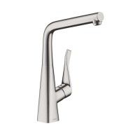 Metris Miscelatore Cucina girevole  HANSGROHE 14822800 ACCIAIO OPTIK HANSGROHE - 1