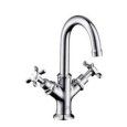 MONTREUX Petit melangeur monotrou a 2 poignees pour lavabo   Como  AXOR 16505000 HANSGROHE - 1