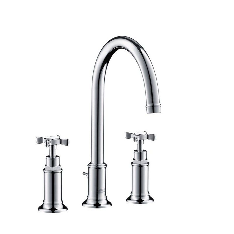 MONTREUX 3-Loch-Waschtischmischer   mit Kreuzgriff  Cromo  AXOR 16513000 HANSGROHE - 1