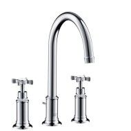 MONTREUX 3-Loch-Waschtischmischer   mit Kreuzgriff  Cromo  AXOR 16513000 HANSGROHE - 1