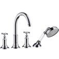MONTREUX SET externe 4 trous pour  Sol carrele  CROMO  AXOR 16544000 HANSGROHE - 1