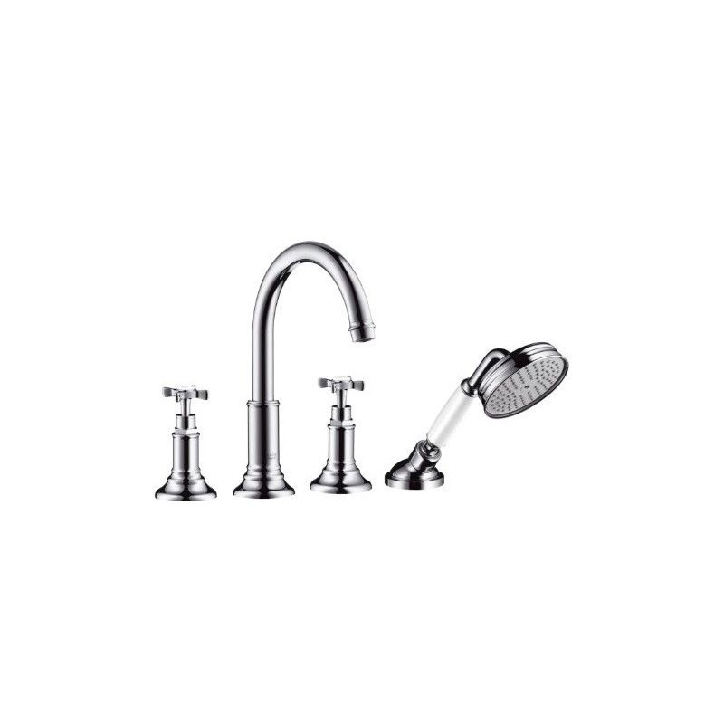 MONTREUX SET esterno  4 fori A Bordo Vasca   CROMO  AXOR 16546000 HANSGROHE - 1