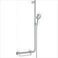 Set RAINDANCE  Select S 120 Comfort Duschset 120 3jet EcoSmart 9 l / min mit 110 cm Duschstange links. Hansgrohe 26326000 HANSGR