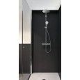 Hansgrohe Crometta S 240 Showerpipe 3001jet avec thermostatique  Cromo Hansgrohe 27267000 HANSGROHE - 1