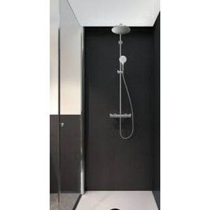 Hansgrohe Crometta S 240 Showerpipe 300 1jet avec thermostatique EcoSmart 9 l/min  CROMO  Hansgrohe 27268000 HANSGROHE - 1