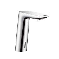 METRIS S Electronic basin mixer without temperature adjustment, with 230 V transformer CROMO  HANSGROHE 31103000 HANSGROHE - 1