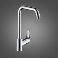 FOCUS E2 Einhebel-Kuechenmischer 260 Bianco  Optikstahl  Hansgrohe 31820800 HANSGROHE - 1