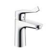 Focus E2 Miscelatore monocomando lavabo 100 con maniglia extra lunga e saltarello Hansgrohe 31911000 HANSGROHE - 1