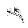 AXOR CITTERIO Concealed, wall-mounted single lever basin mixer with escutcheons projection  AXOR 34116000 HANSGROHE - 1
