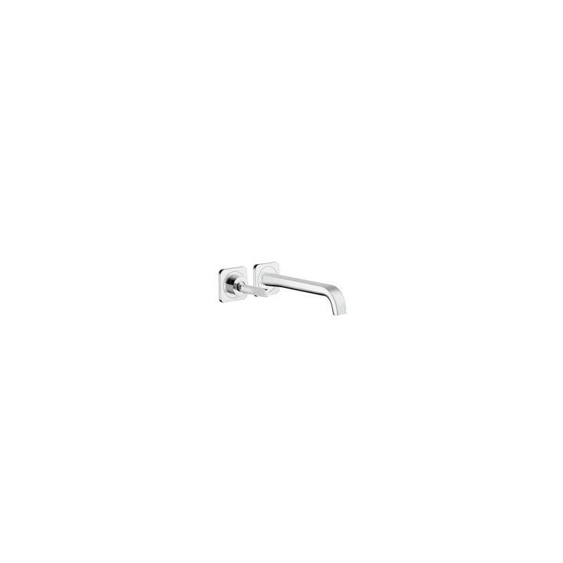 AXOR CITTERIO E Wall- Mounted Single - Handled Faucet Trim 220 S. Piastra RA AXOR 36106000 HANSGROHE - 1
