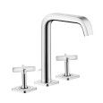 AXOR CITTERIO E Melangeur lavabo 3 trous 170 avec rosaces et kit de vidage  AXOR 36108000 HANSGROHE - 1