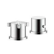 AXOR CITTERIO E 2-hole rim-mounted bath mixer with thermostat AXOR 36412000 HANSGROHE - 1