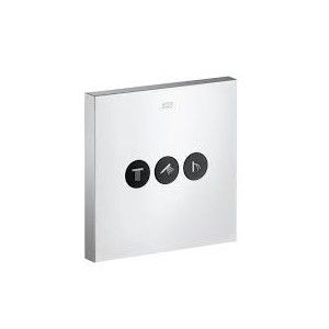 Axor ShowerSelect Square, external set for 3 outputs   AXOR 36717000 HANSGROHE - 1