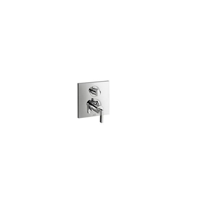CITTERIO Built-in thermostat with shut-off valve and lever handle CROMO  AXOR 39700000 HANSGROHE - 1