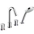 Logis 4-Loch Mischer fuer Wannenrand  Hansgrohe 71314000 HANSGROHE - 1