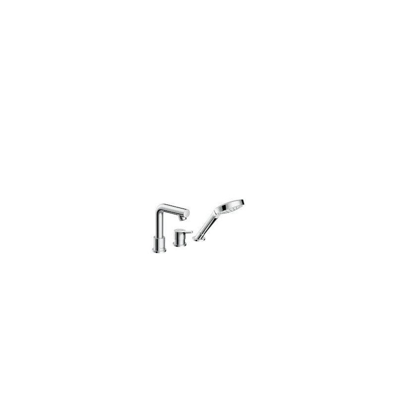 Talis S 3-Loch Wannenrandarmatur mit Handbrause  Hansgrohe 72416000 HANSGROHE - 1