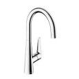 Talis S Mitigeur de cuisine monocommande 280  Acier optique  Hansgrohe 72810800 HANSGROHE - 1