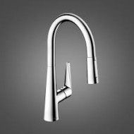 Talis S 280 miscelatore cucina con erogazione estraibile  acciaio optic Hansgrohe 72813800 HANSGROHE - 1