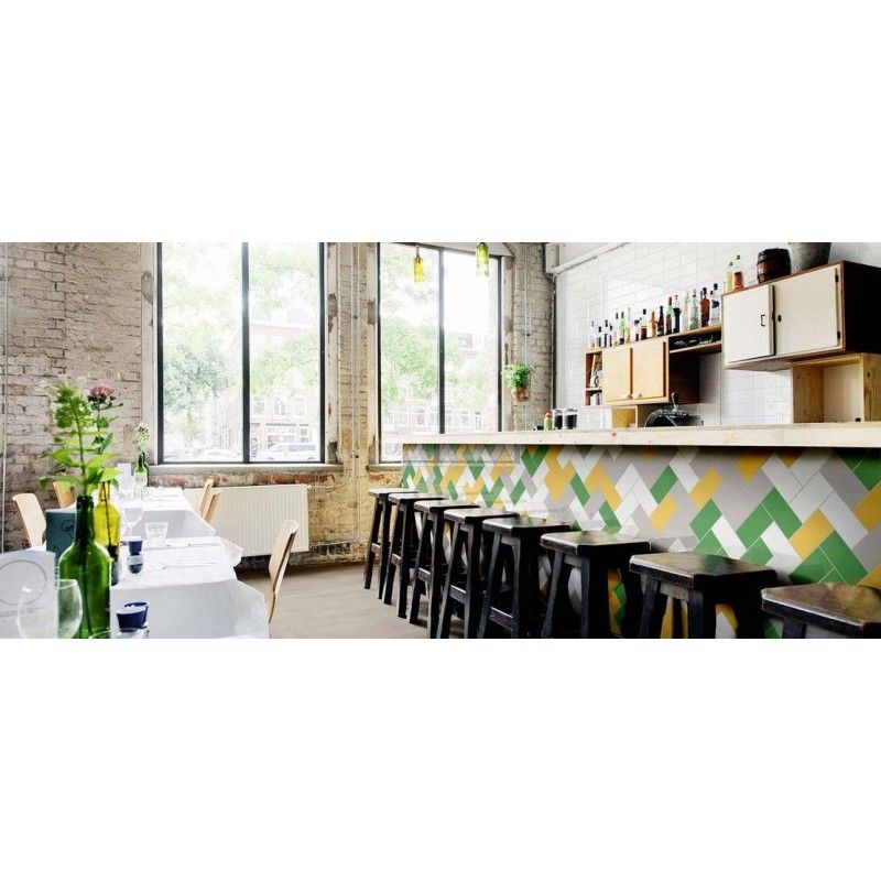 HELLO LUX YELLOW 7,5X15 cm - MARAZZI  M8G1 MARAZZI  - 1