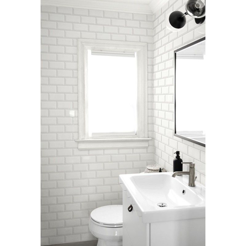 HELLO DIAMANTATO LUX WHITE 7,5X15 cm - MARAZZI  M8GE MARAZZI  - 1