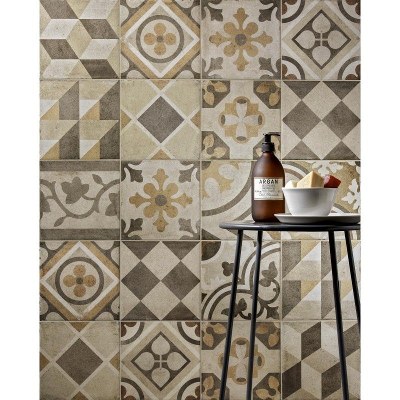 OTTOCENTO MIX 20X20  AMBRA RA - Ragno RFFW RAGNO  - 1