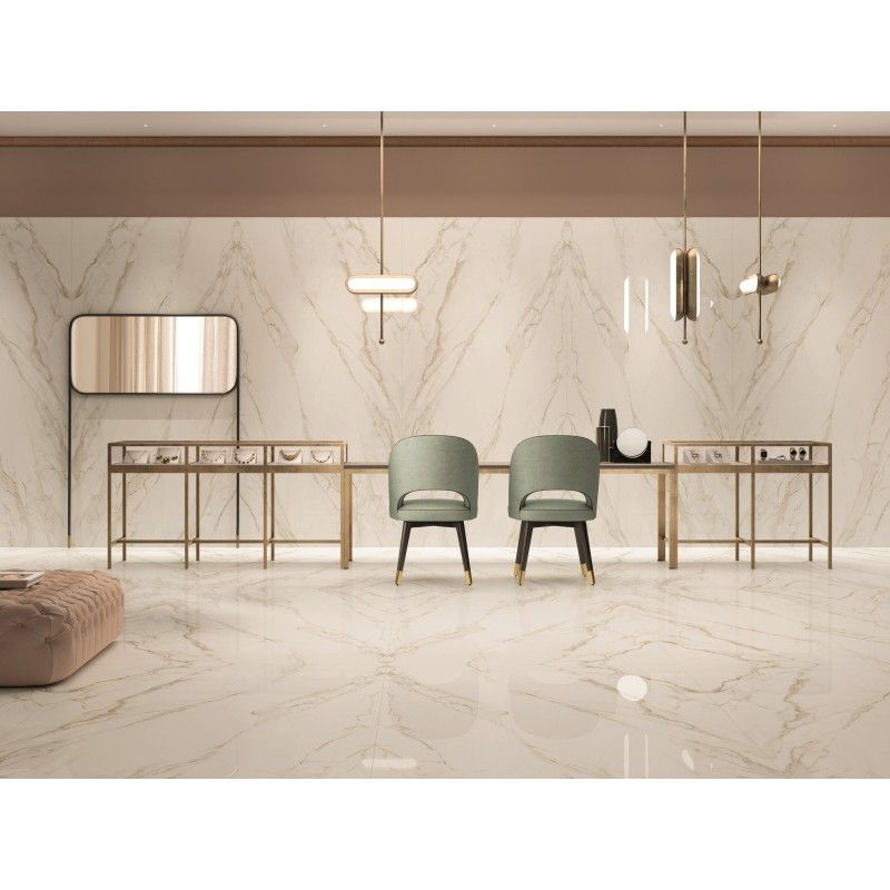 MOTIF EXTRA BODENFLIESE  Calacatta Gold  REFLEX 60x60 - Marca Corona E383 CERAMICHE MARCA CORONA  - 1
