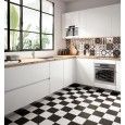 PATCHWORK B&W MIX - CSAPBWMX20  20X20 Ceramica Sant'Agostino CERAMICA SANT'AGOSTINO - 1