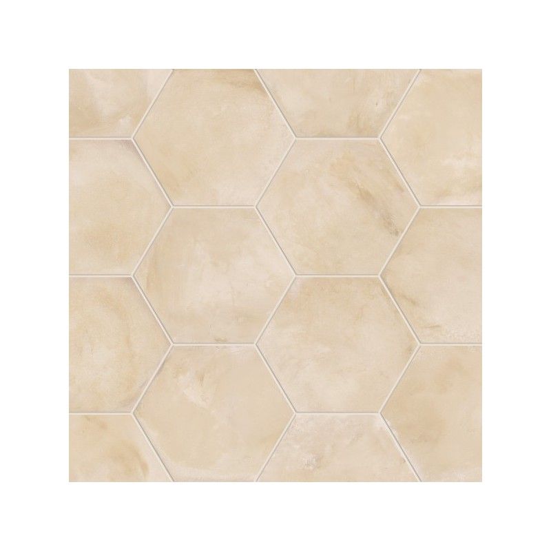 Marca Corona  TERRA AVORIO ESAGONO 25X21,6 ESA 0089