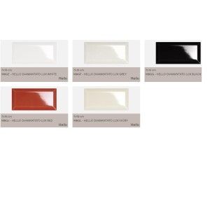 HELLO DIAMANTATO LUX BLACK 7,5X15 cm - MARAZZI  M8GG