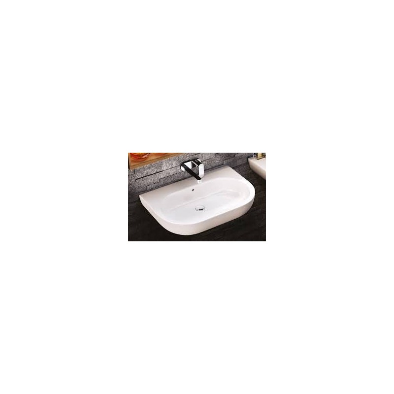 PASS EVIER 62 SOUTIEN/SUSPENDU BLANC   - Ceramica Flaminia PS62L CERAMICA FLAMINIA - 1