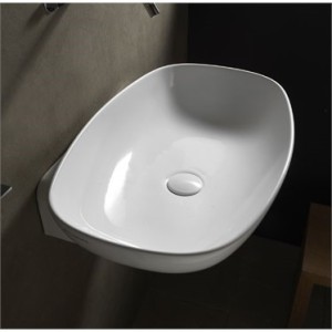 EVIER 60 NUDASLIM SOUTIEN  BLANC   - Ceramica Flaminia  CERAMICA FLAMINIA - 1