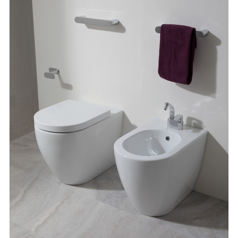 LINK BIDET BACK TO WALL WHITE   - Ceramica Flaminia LK217 CERAMICA FLAMINIA - 1