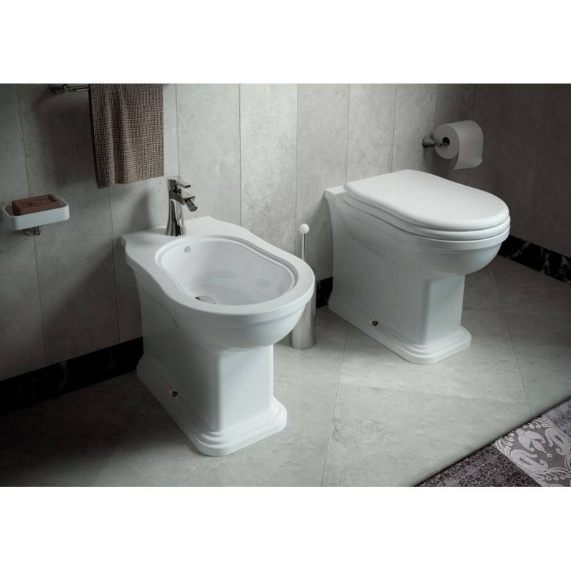 BIDET EFI BACK TO WALL LATTE  - Ceramica Flaminia EF217LAT CERAMICA FLAMINIA - 1