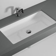 WASHBASIN MINIWASH 55X35 UNDERCOUNTER LATTE  S - Ceramica Flaminia MW60SPLAT CERAMICA FLAMINIA - 1