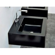 WASCHBECKEN  ACQUAGRANDE 60X55 SCHWARZ  - Ceramica Flaminia 5052NER CERAMICA FLAMINIA - 1