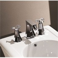 EVERGREEN 3 HOLES BIDET CHROME - Ceramica Flaminia EG202 CERAMICA FLAMINIA - 1
