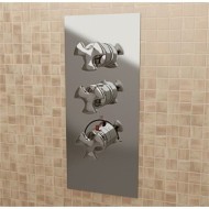 EVERGREEN DOUCHE MIXER 2 SORTIE CHROME - Ceramica Flaminia EGBT2 CERAMICA FLAMINIA - 1