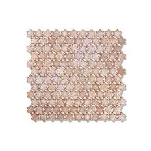F05 Primrose Petites Fleurs - feuille 31,6x29,3 mosaique Sicis