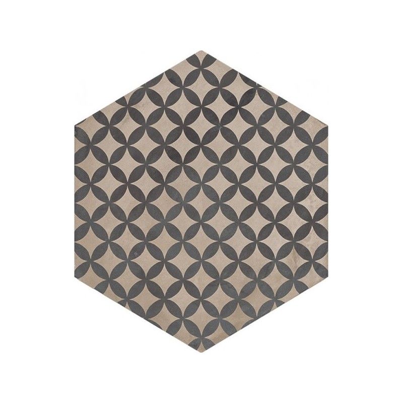 Marca Corona  TERRA ASTRO ESAGONALE VERS.F 25X21,6 ESA 0414 CERAMICHE MARCA CORONA  - 2